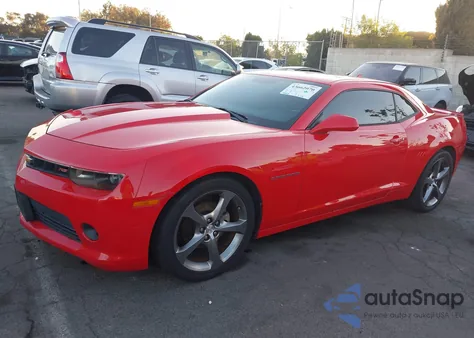 2014 Chevrolet Camaro 2Lt из США, поврежденный, VIN 2G1FC1E34E9292543